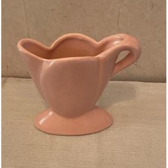 Other - Vintage Hull Pink Vase One Handle - Art Deco